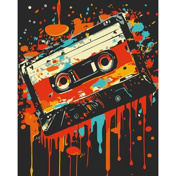 Картина за номерами ArtCraft Палітра звуку 40х50 см (12032-AC)