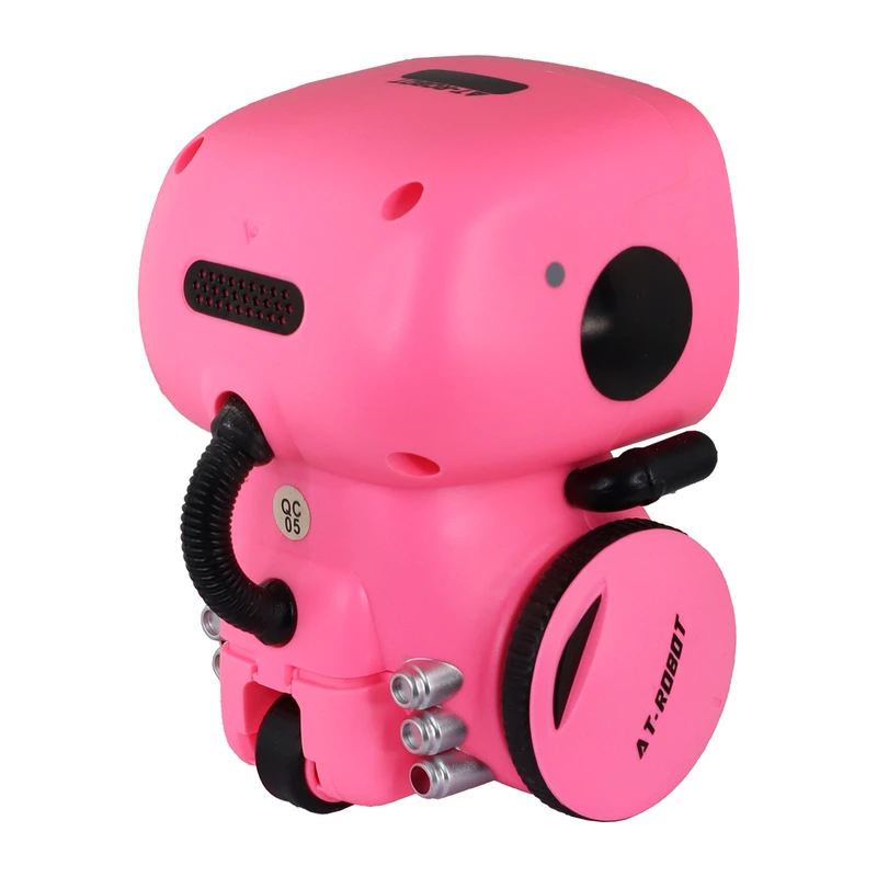Інтерактивний робот з голосовим керуванням - AT-ROBOT (рожевий, озвуч.укр.)