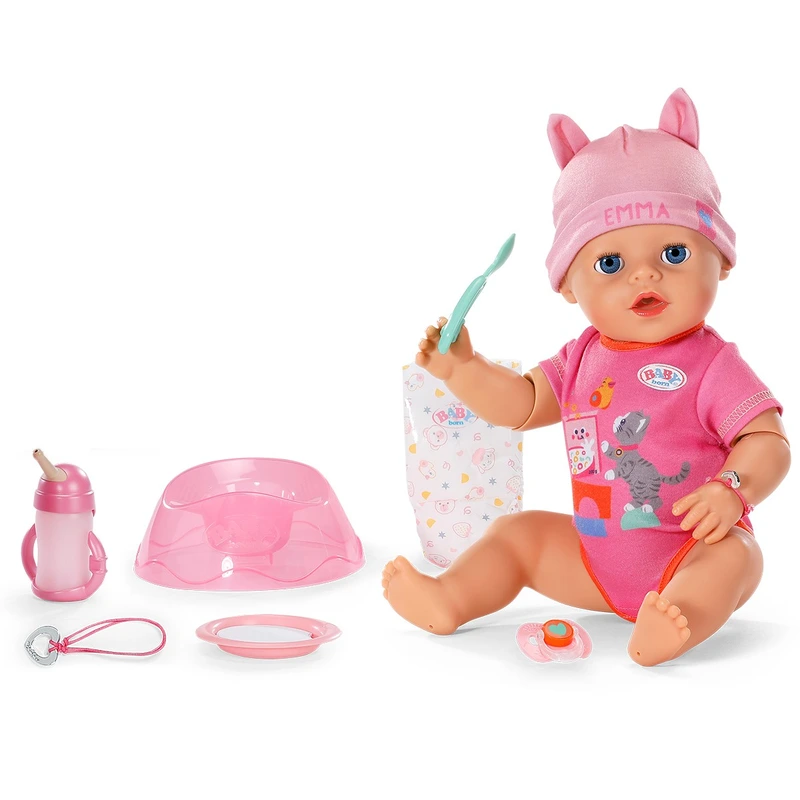 Лялька BABY BORN серії "Click and Play" – ЕММА (43 см, з аксес.)