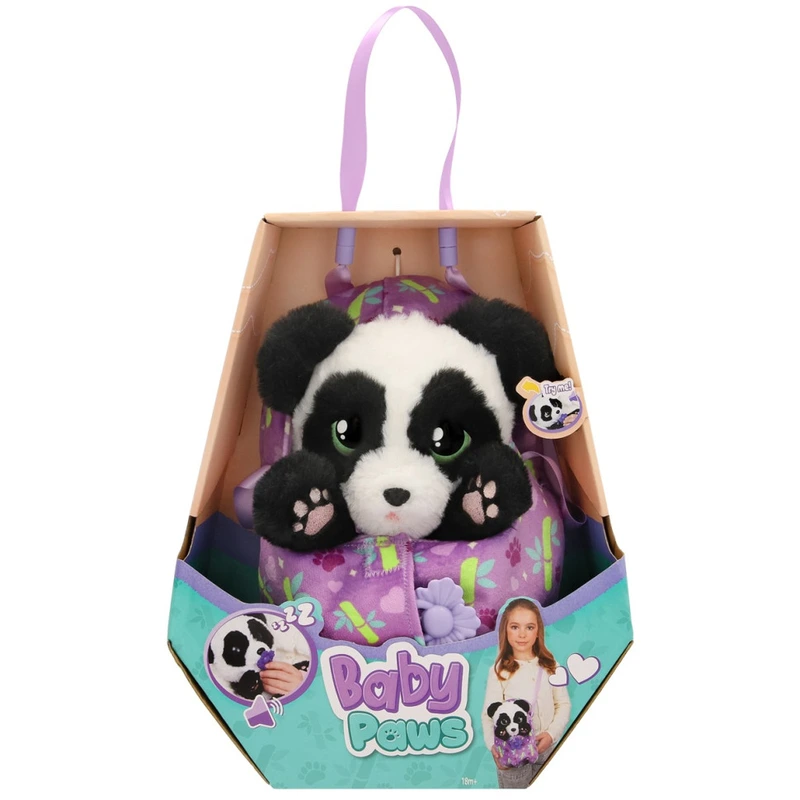 Інтерактивна іграшка "Малюк Панда" Baby Paws 927667M, зі звуком