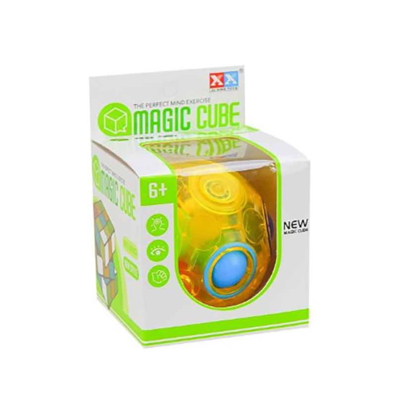 Дитяча головоломка-куля "Magic Cube" 8608/8609/8610(Yellow)