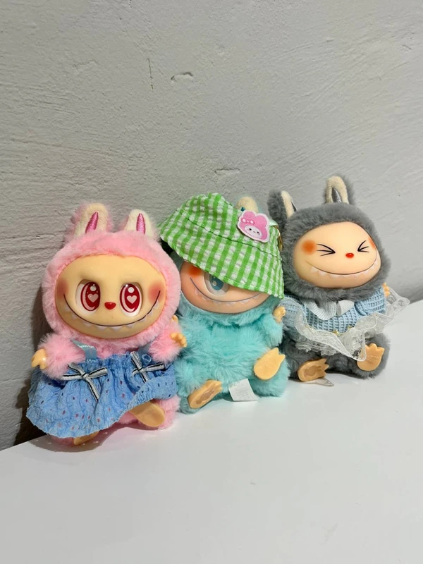 Дитяча м'яка іграшка-брелок The Monsters Labubu Labubu15 в асортименті