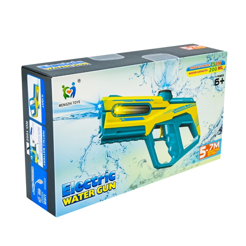 Електричний водний бластер 1002(Orange) 200 мл, зі світлом та звуком