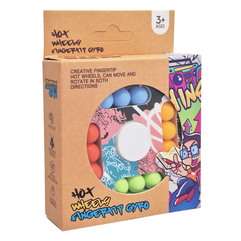 Головоломка-антистрес Fingertip Gyro АА4171 пластик, 9х1,7 см
