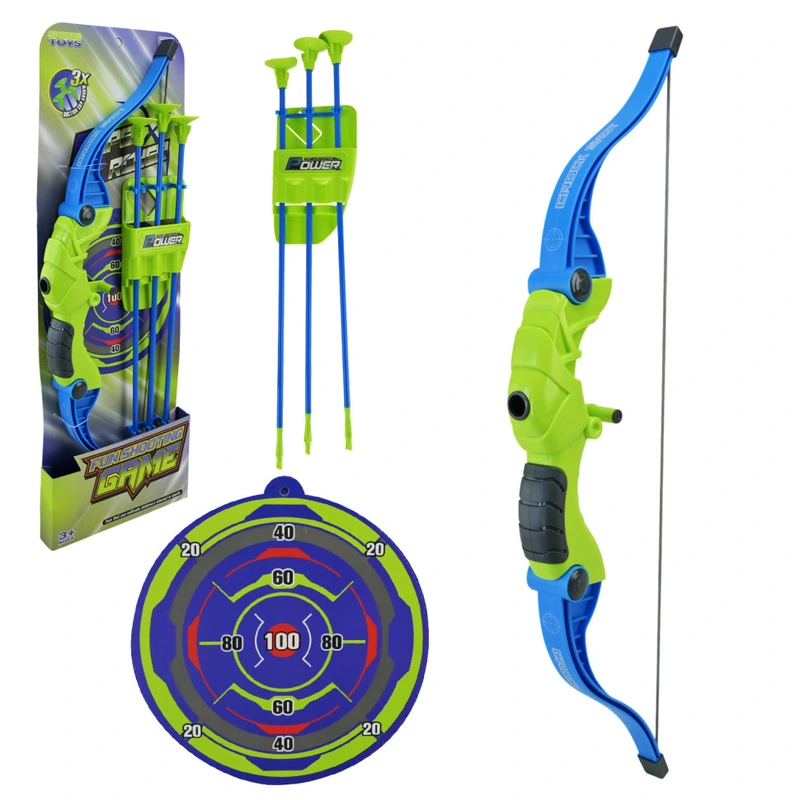 Ігровий набір Лук з мішенню 98704A-1, 3 стріли на присосках
