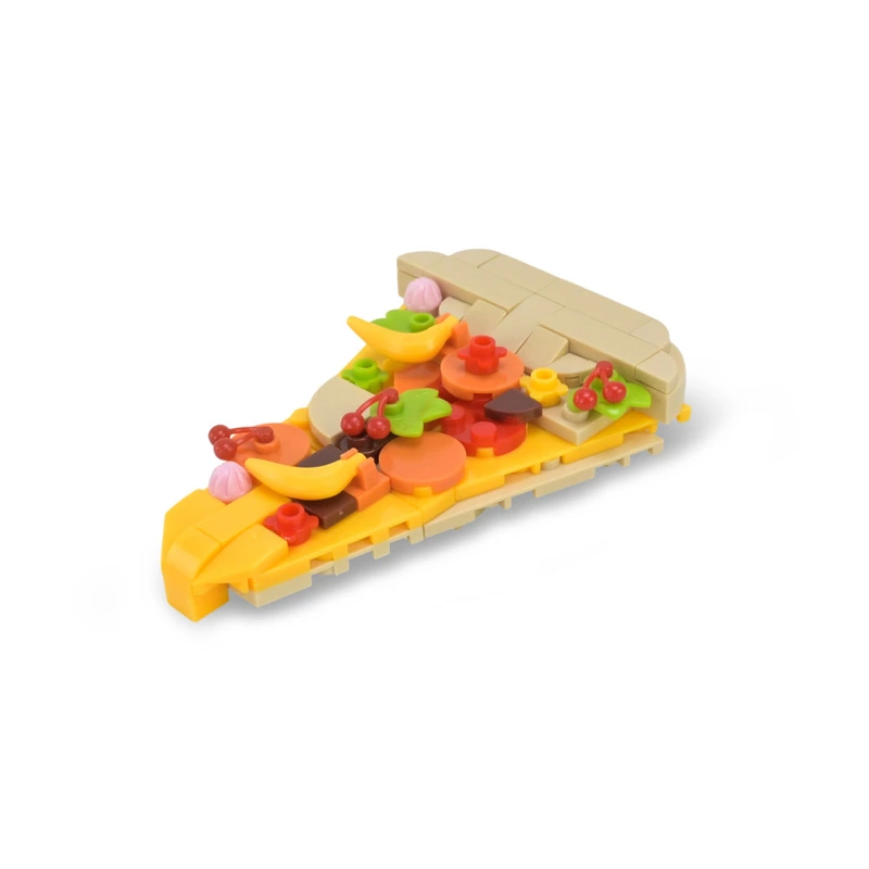 Конструктор дитячий "Western fast food: Pizza" 1024A-4, пластик, 79 деталей