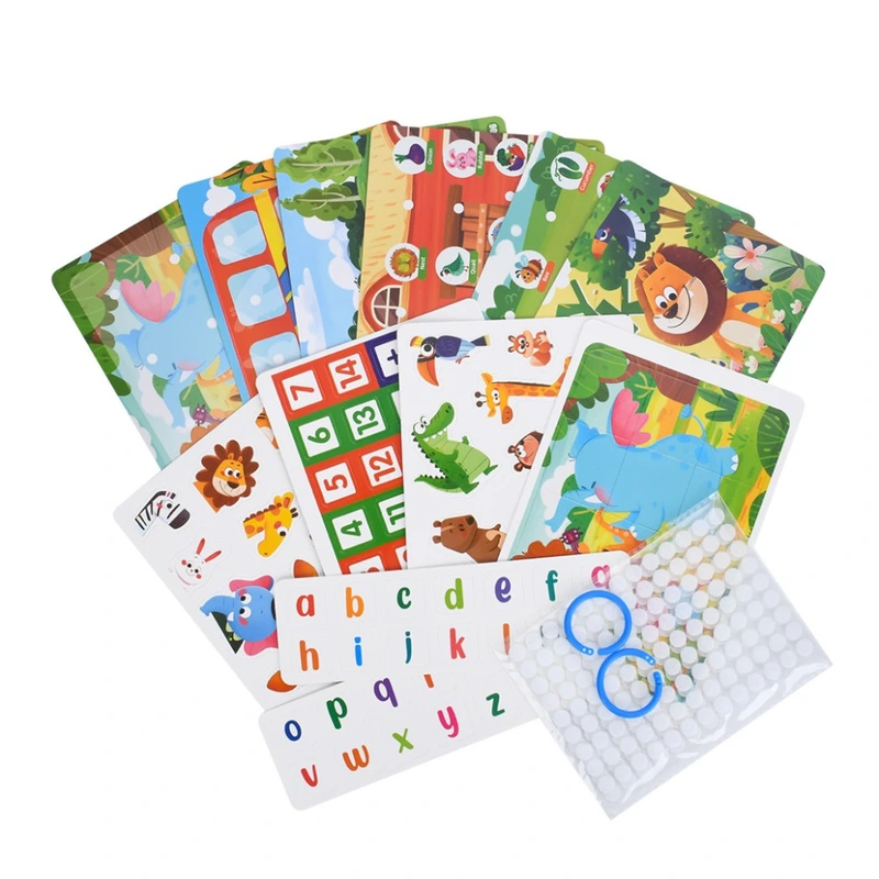 М'яка розвиваюча іграшка-книжечка "Busybook" YB-501-502-503-2