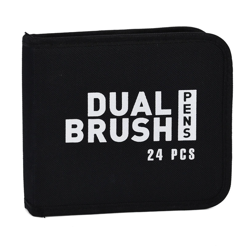 Набір двосторонніх маркерів MK 5766-24, у наборі 24 штуки