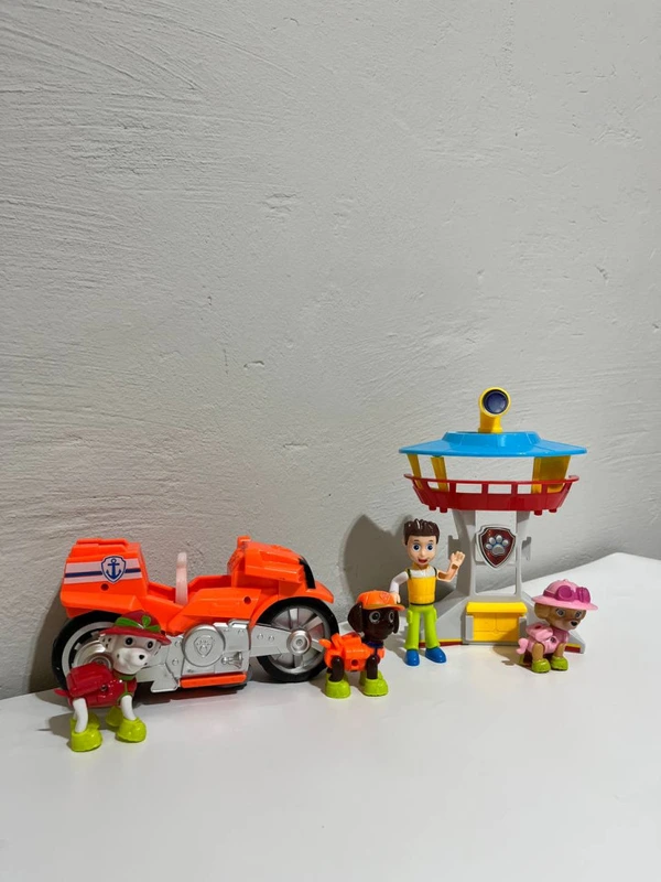 Набір героїв «Щенячий патруль» PB9905(Orange) фігурки з аксесуарами