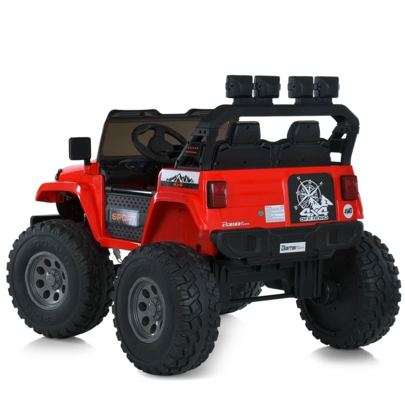 Дитячий електромобіль Джип M 6204EBLR-3(24V) до 60 кг