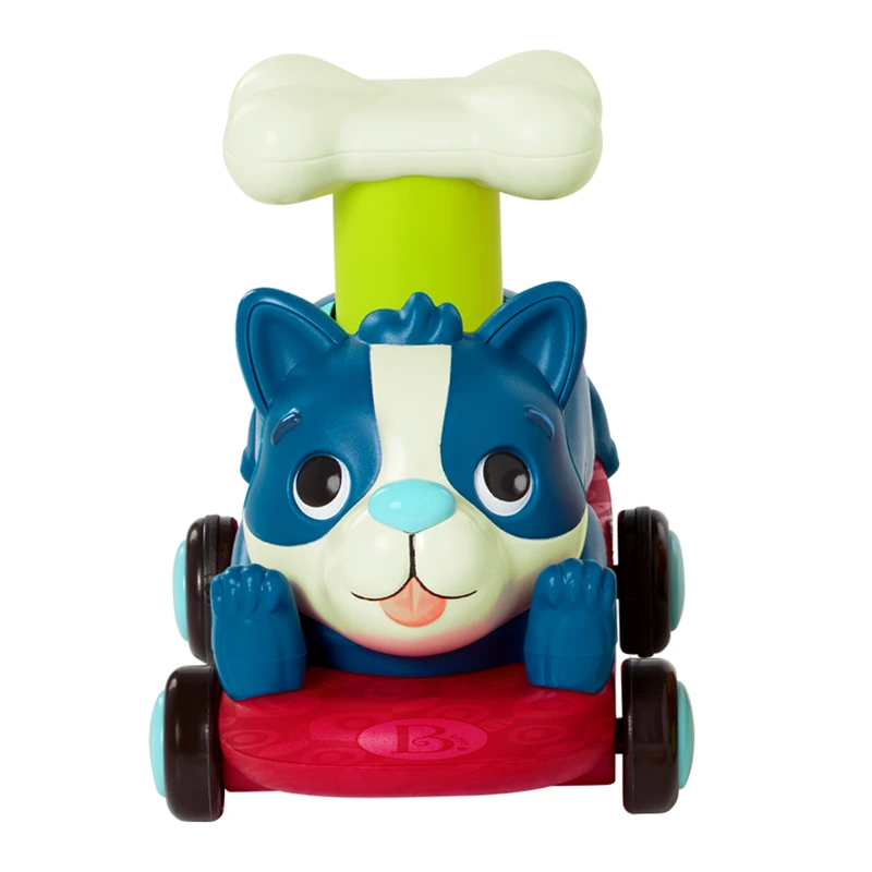 Машинка інерційна серії "Лапкомобілі" - ПЕСИК, КОЛІР ОКЕАН