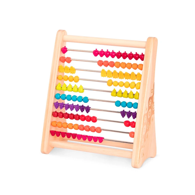 Розвиваюча дерев'яна іграшка-рахівниця - ТУТТІ-ФРУТТІ