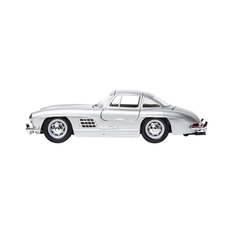Автомодель - MERCEDES-BENZ 300 SL (1954) (асорті червоний, сріблястий, 1:24)