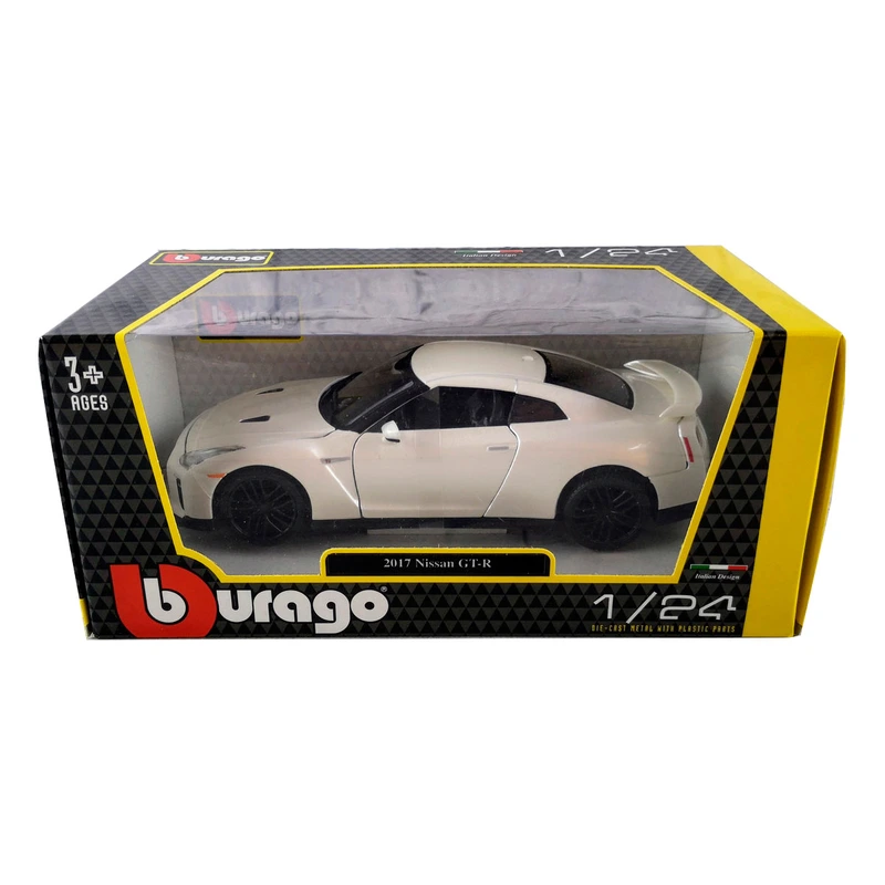 Автомодель - NISSAN GT-R (асорті червоний, білий металік, 1:24)