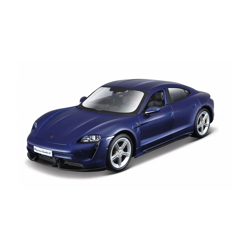Автомодель - PORSCHE TAYCAN TURBO S (асорті синій, білий, 1:24)