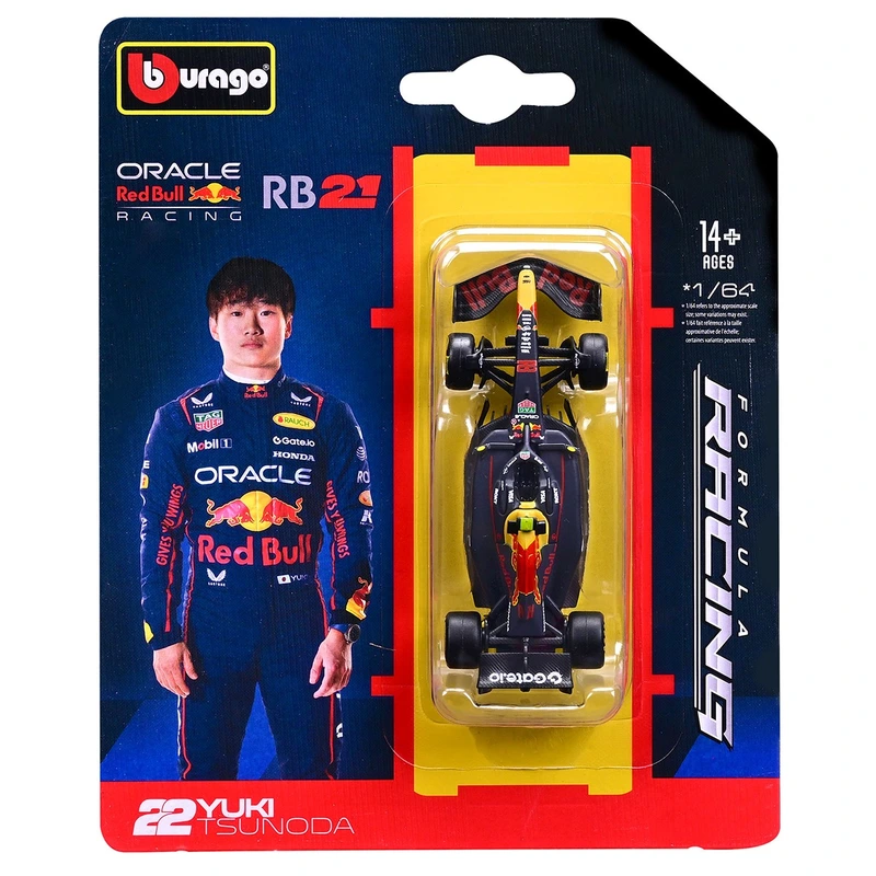 Автомодель - RED BULL RACING RB21 (2025) (1:64)