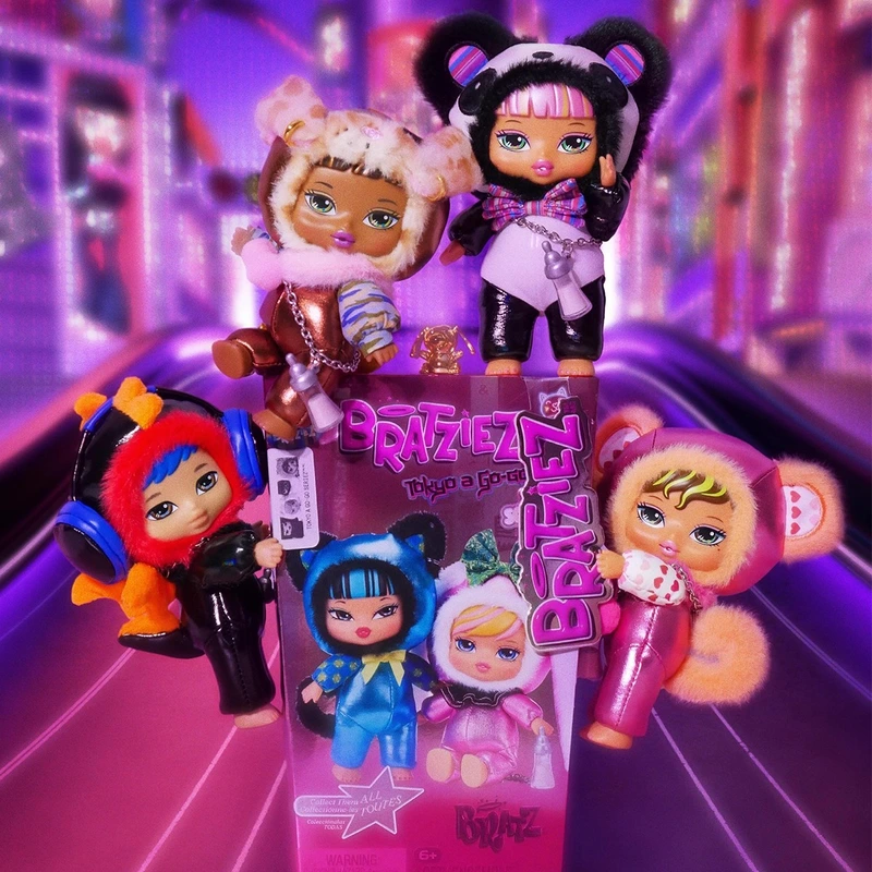 М’яка іграшка-сюрприз на підвісі BRATZ серії "Bratziez" — ТОКІО СТИЛЬ