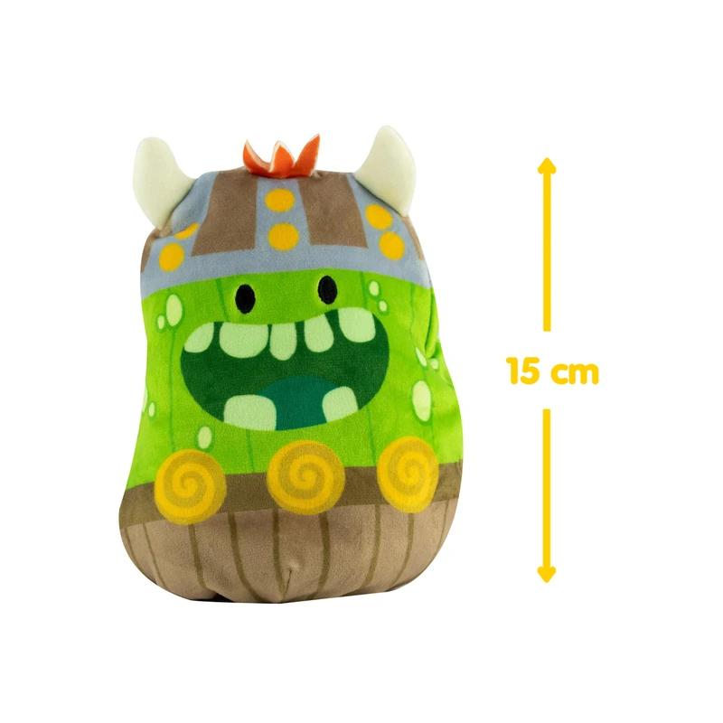 М’яка іграшка Cats Vs Pickles 2 в 1 – КОТИК ТА ОГІРОК ВІКІНГИ