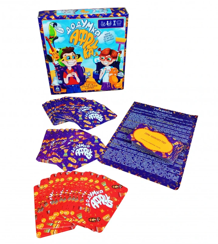 Настільна карткова гра "ДодУМка АФРИКА" GDV-Afr-01 укр. мовою