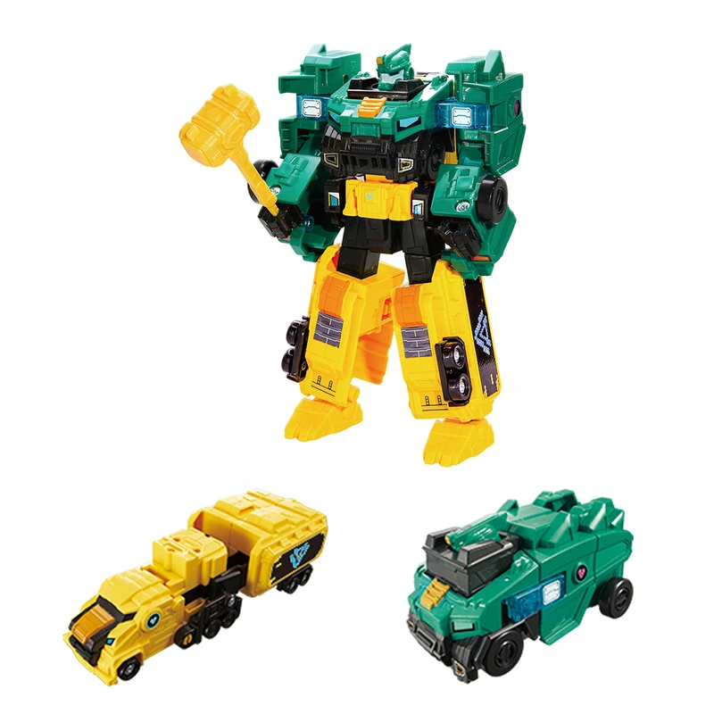 Ігровий набір з роботом-трансформером DINOSTER - СТЕГО ТРОН (2 машини)