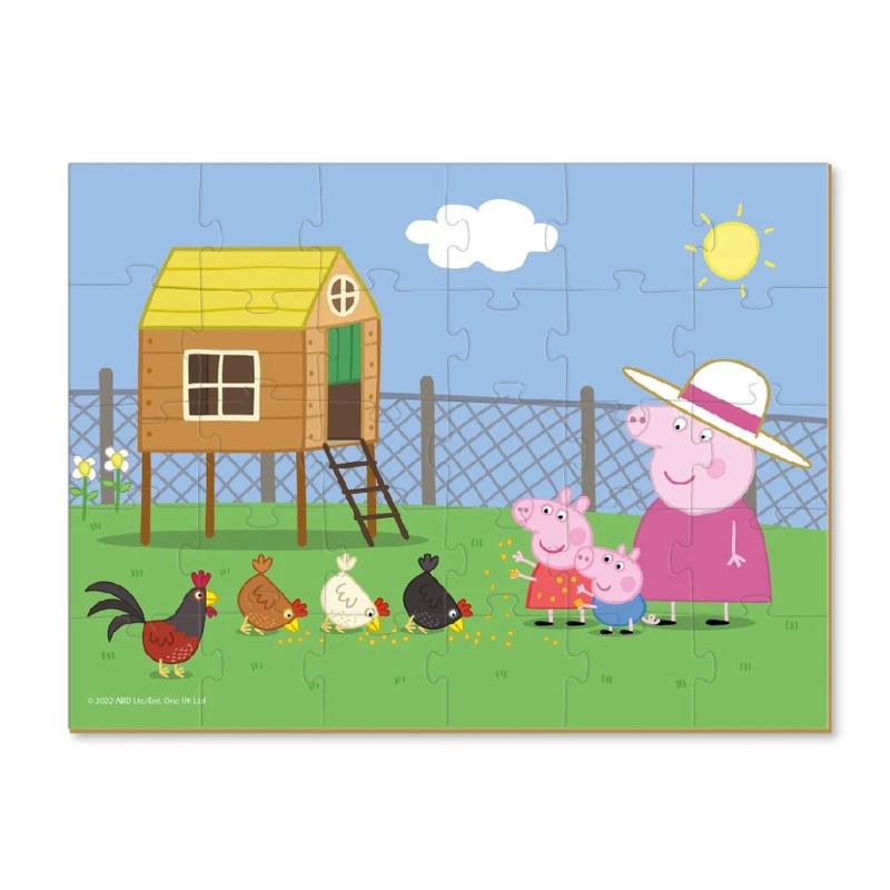 Дитячий пазл "Peppa Pig: Курник" 200301, 30 елементів