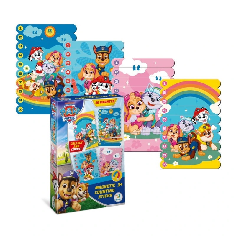 Магнітні палички для рахування "Paw Patrol: Дружба зростає" 200653, 40 магнітних елементів