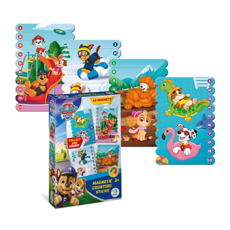 Магнітні палички для рахування "Paw Patrol: Сезони" 200655, 40 магнітних елементів