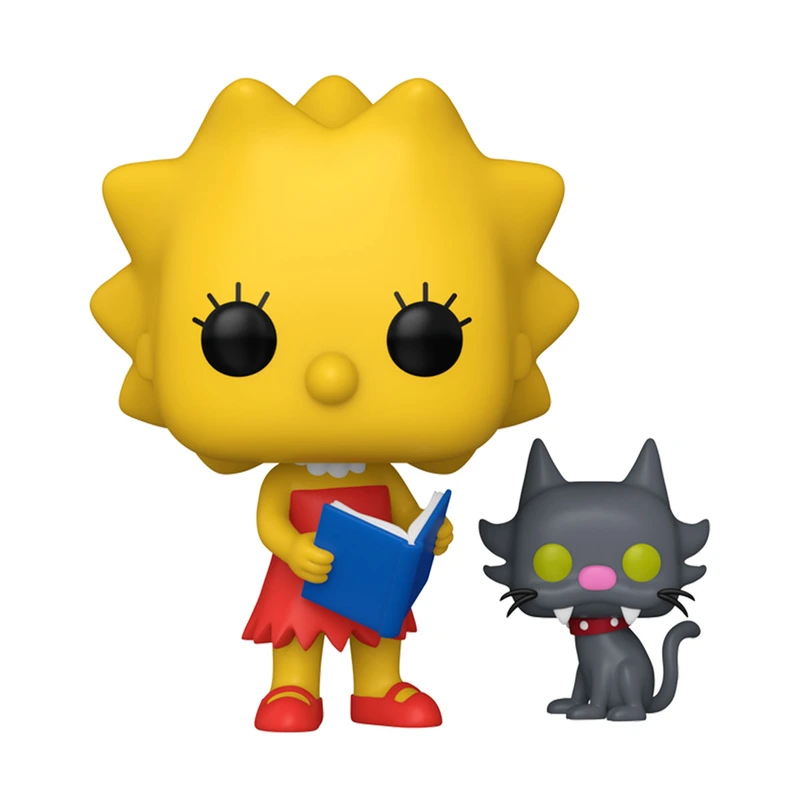 Набір фігурок FUNKO POP! серії "Сімпсони S11" - ЛІСА Й МАЛЕНЬКИЙ ПОМІЧНИК САНТИ