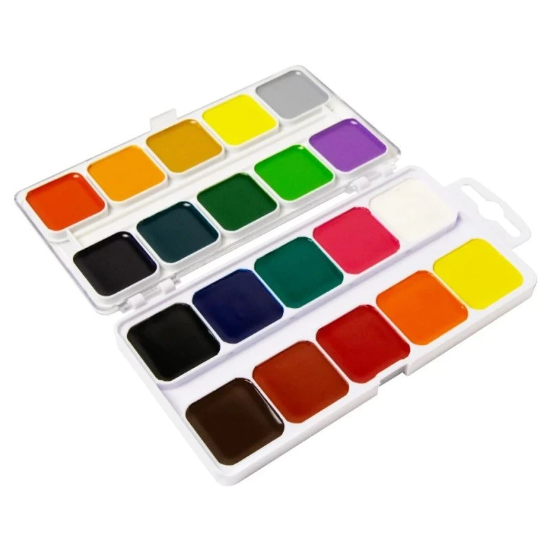 Акварельні фарби медові 7C12004, 20 кольорів