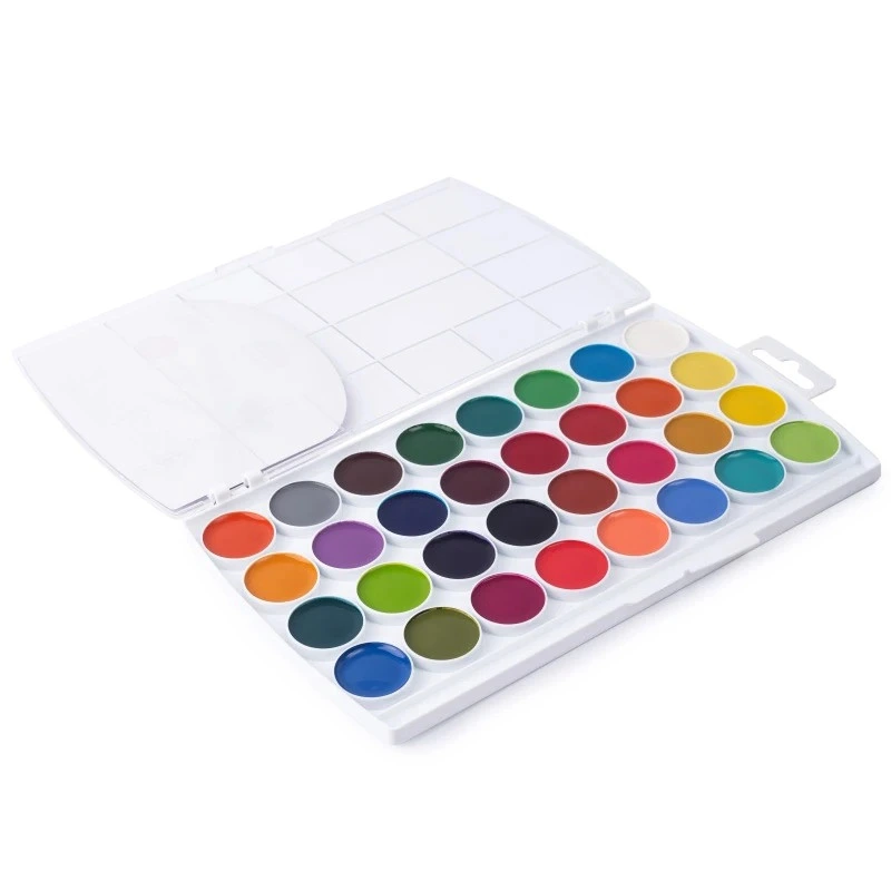 Акварельні фарби "Творчість" 400124, 32 кольори