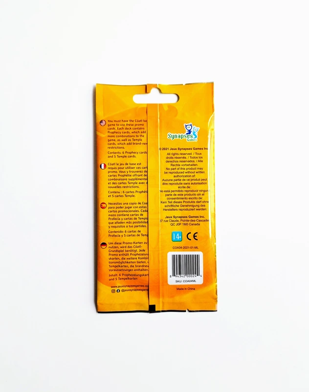 Набір промокарт (11 шт) для гри Коатль