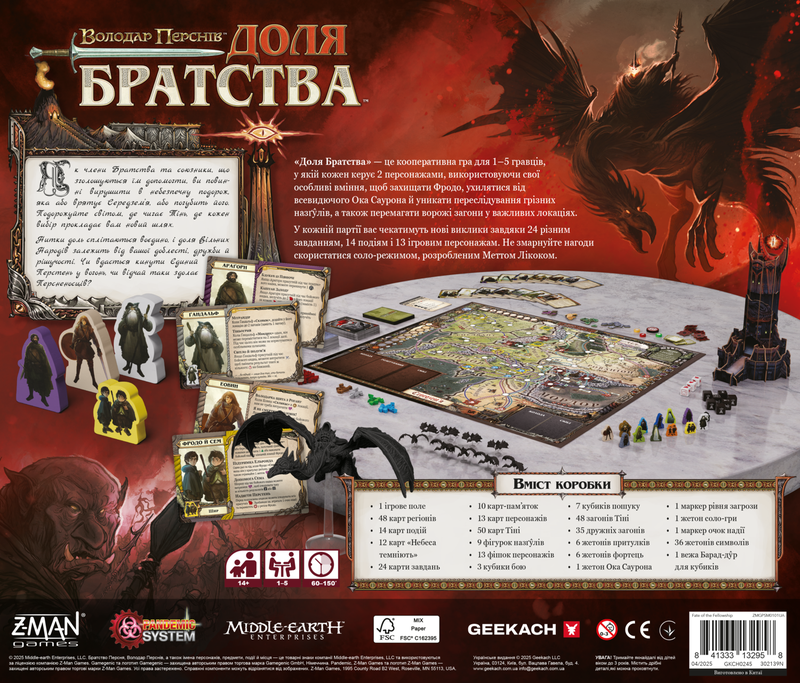Володар Перснів. Доля братства (The Lord of the Rings: Fate of the Fellowship)