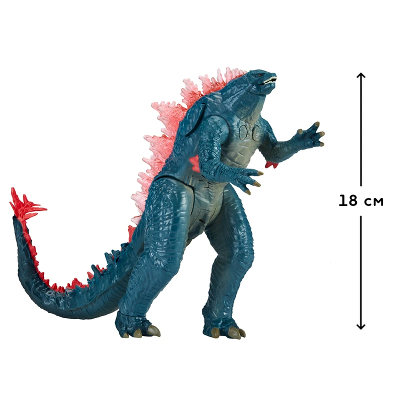 Фігурка GODZILLA X KONG – ҐОДЗІЛЛА ГОТОВА ДО БОЮ (18 cm, звук)