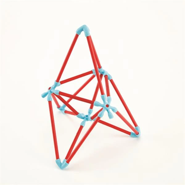 Конструктор Hape Flexistix Креативні фігури 133 деталі бамбуковий (E5565)