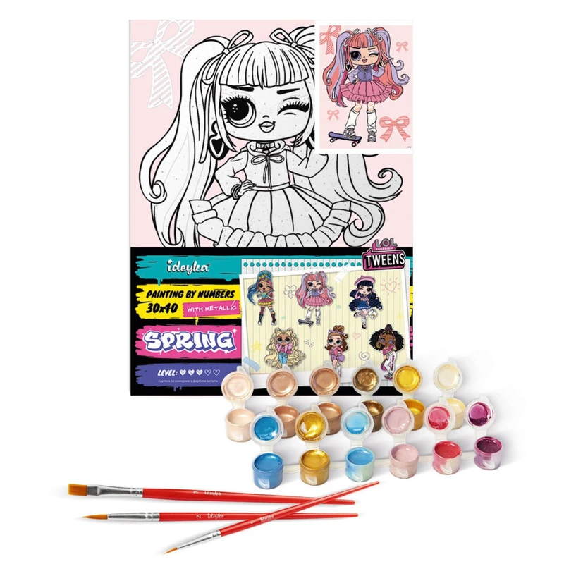 Картина за номерами "L.O.L. Surprise! Tweens Ali Dance" KHO6282, 30х40 см