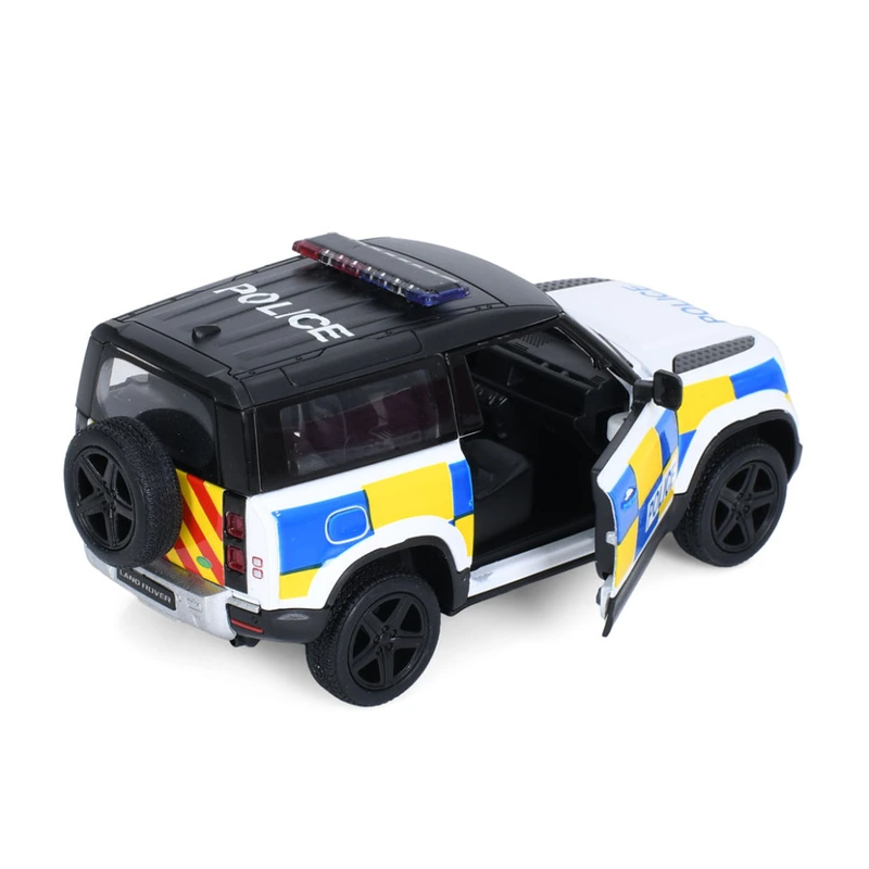 Машинка інерційна Джип Land Rover Defender 90 KT5428WP відчиняються двері, 1:36
