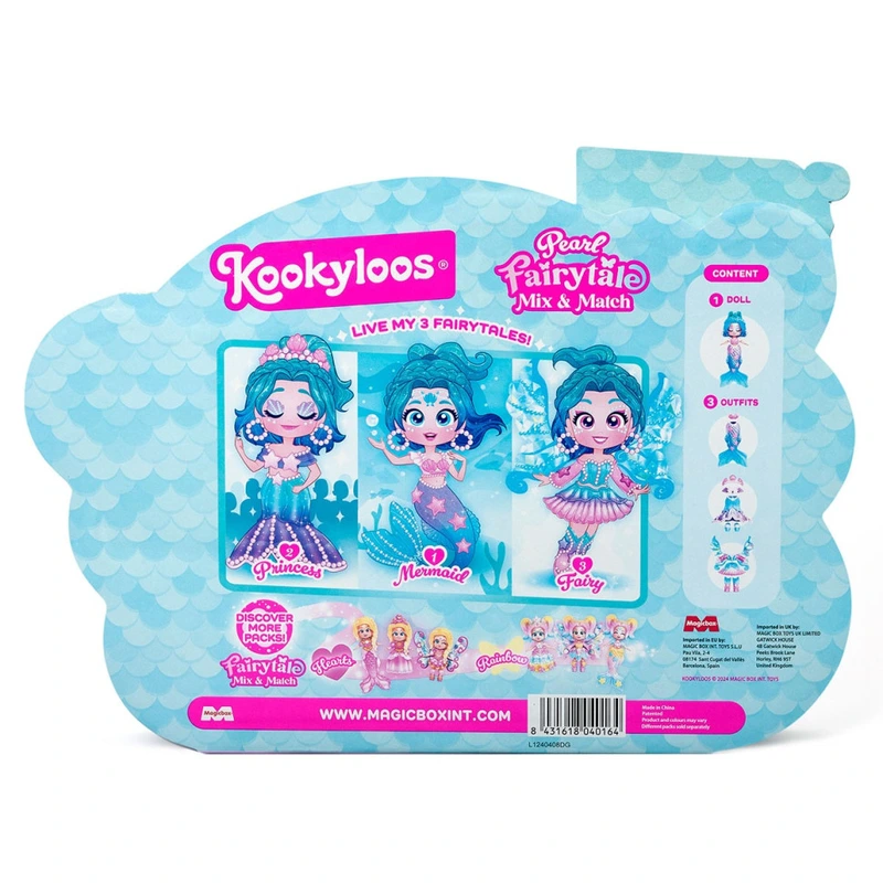 Ігровий набір з лялькою "Перл" KOOKYLOOS PKLSP106IN200 серії "Fairytale"