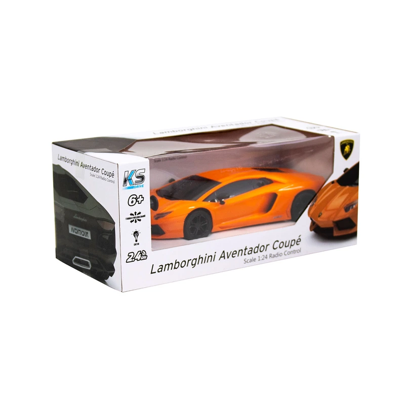 Автомобіль KS DRIVE на р/к - LAMBORGHINI AVENTADOR LP 700-4 (1:24, 2.4Ghz, оранжевий)