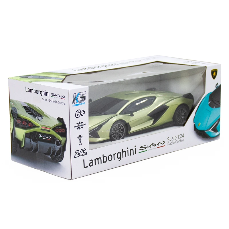 Автомобіль KS DRIVE на р/к - LAMBORGHINI SIAN (1:24, 2.4Ghz, зелений)
