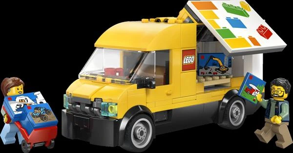 Конструктор LEGO City Фургон LEGO® 276 Деталей (60500)