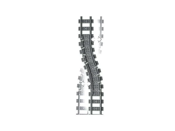 Конструктор LEGO City Рейки 20 деталей (60205)