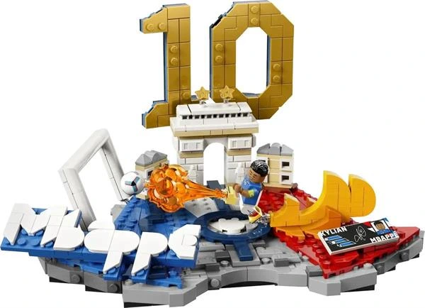 Конструктор LEGO® Editions Кіліан Мбаппе — найкращі моменти футбольних матчів, 490 деталей (43013)