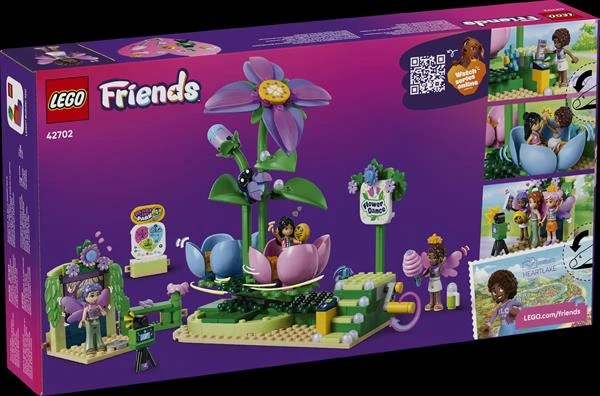 Конструктор LEGO® Friends Карусель із квітами й чашками та казкова фотобудка Іграшка, 321 деталь (42702)