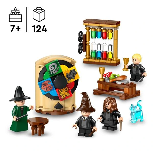 Конструктор LEGO Harry Potter TM Замок Гоґвортс: Церемонія розподілу по факультетах 124 Деталі (76460)