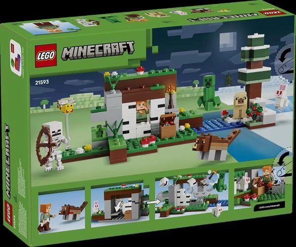 Конструктор LEGO® Minecraft® Пригода першої ночі Конструктор, 301 деталь (21593)