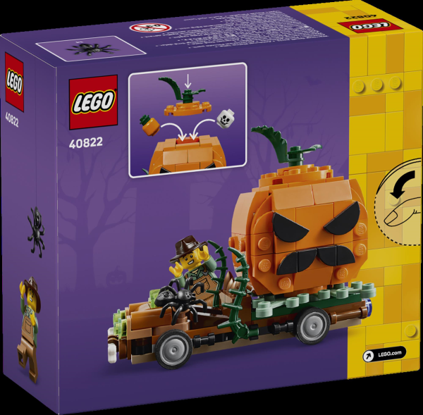 Конструктор LEGO® Пікап Джека-Ліхтаря Творчий іграшковий набір до Гелловіна (40822)