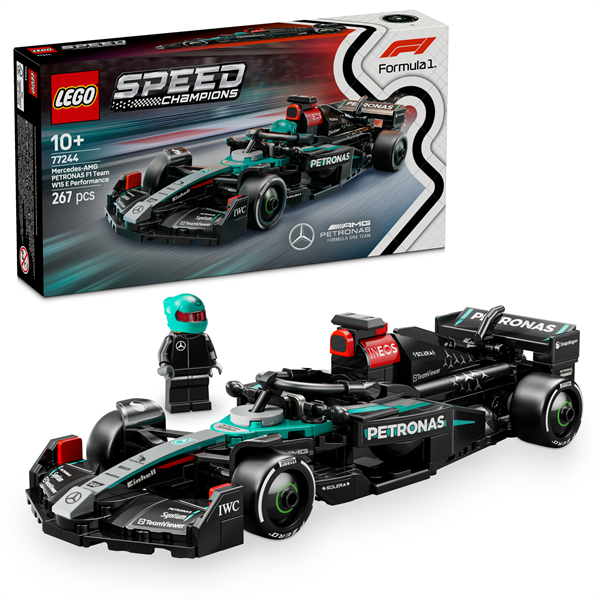 Конструктор LEGO Speed Champions Автомобіль для перегонів Mercedes-AMG F1 W15, 267 деталей (77244)