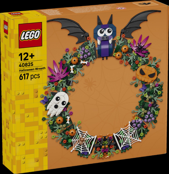 Конструктор LEGO® Вінок на Гелловін Прикраса для дому (40825)