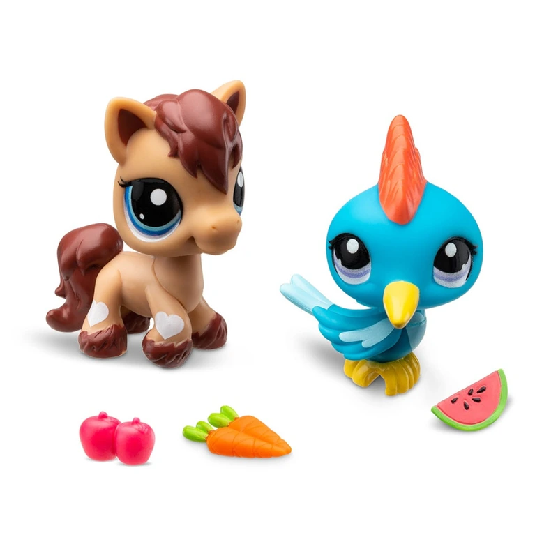 Ігровий набір LITTLEST PET SHOP – ФЕРМЕРСЬКА ФІЄСТА (2 фігурки, аксес.)