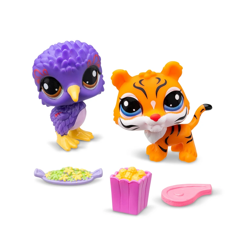 Ігровий набір LITTLEST PET SHOP – СМАКОВІ ВПОДОБАННЯ (2 фігурки, аксес.)